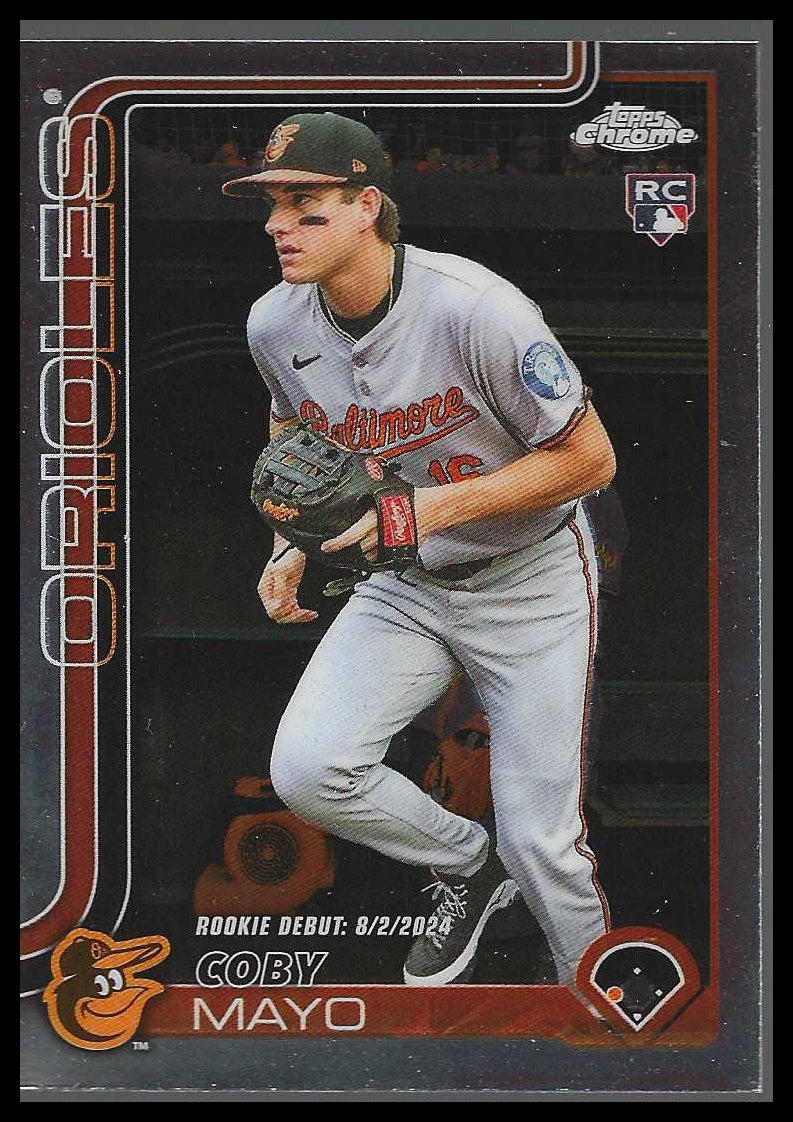 2025 Topps Chrome Update #USC94 Coby Mayo - Veteran Sports Cards FL