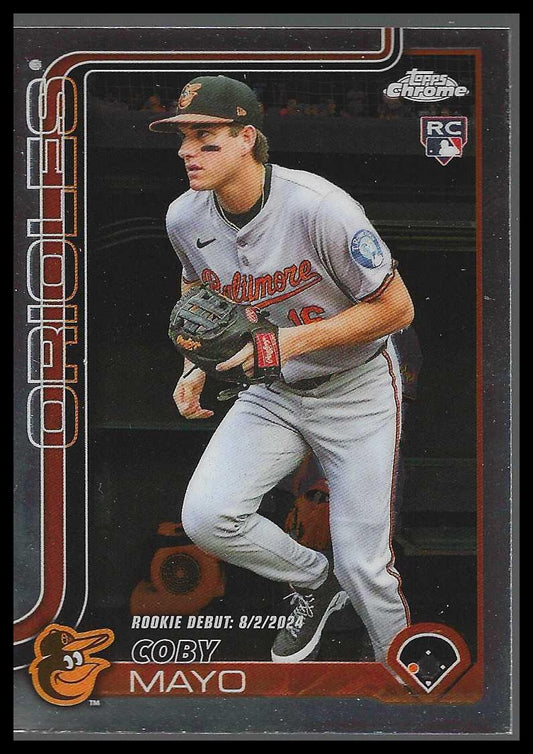 2025 Topps Chrome Update #USC94 Coby Mayo - Veteran Sports Cards FL