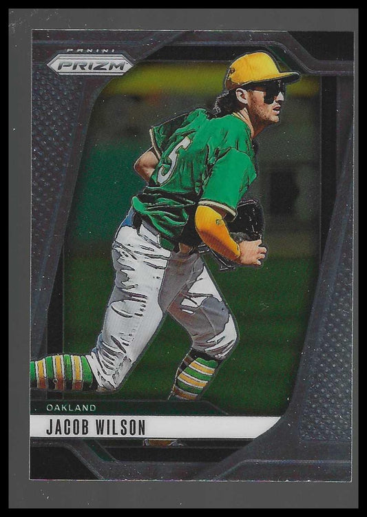 2025 Panini Prizm #90 Jacob Wilson - Veteran Sports Cards FL