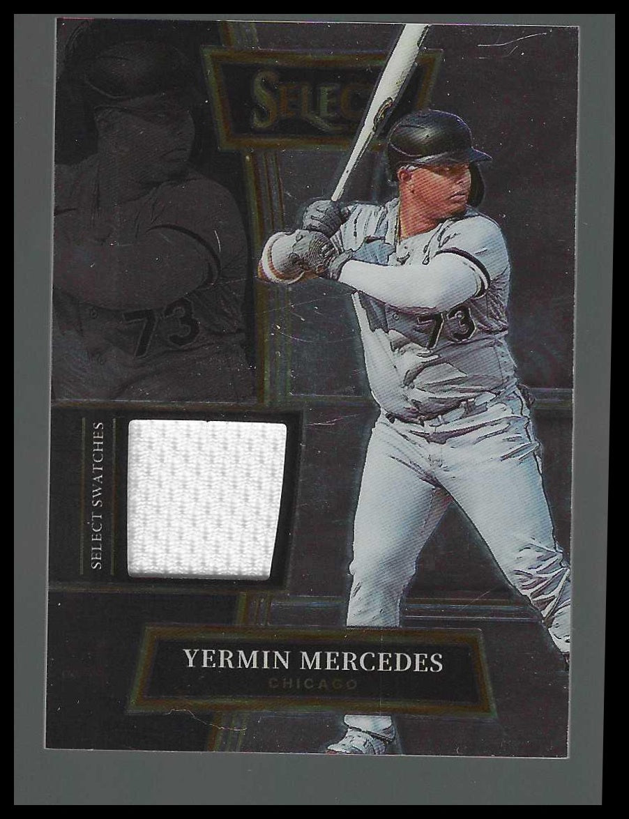 2022 Panini Select Select Swatches #SELS-YM Yermin Mercedes - Veteran Sports Cards FL