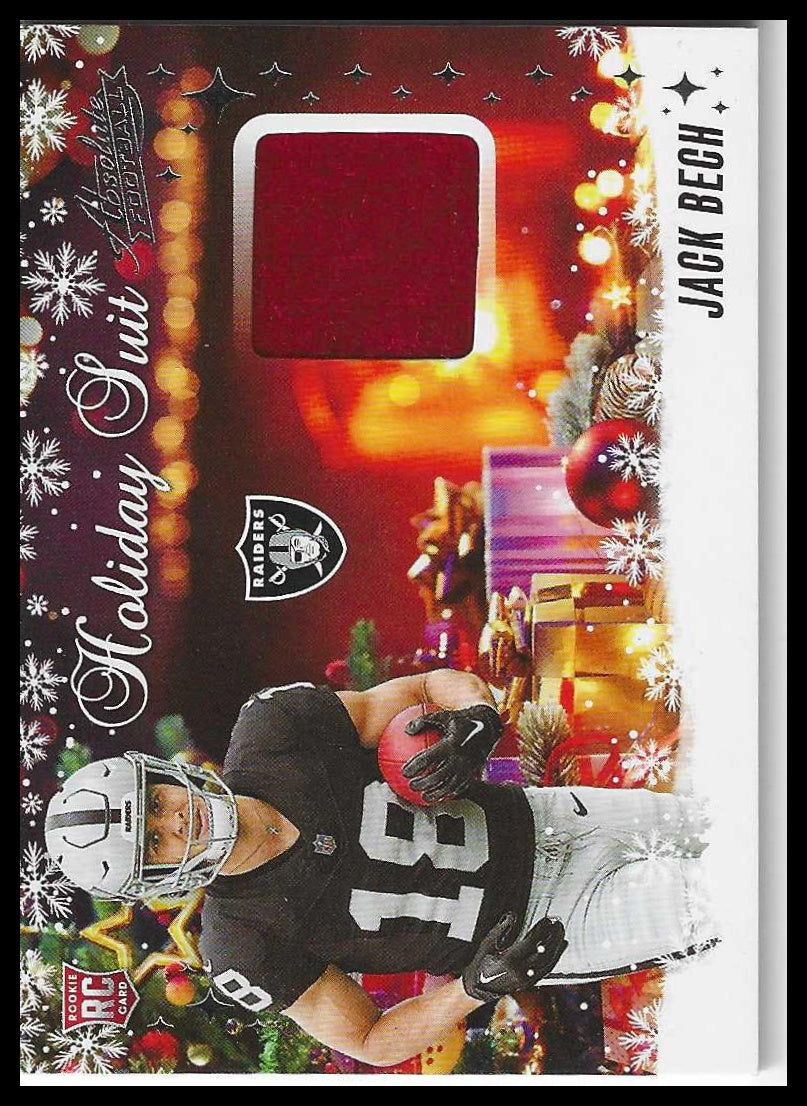 2025 Panini Absolute Holiday Suit #HS-JBH Jack Bech - Veteran Sports Cards FL