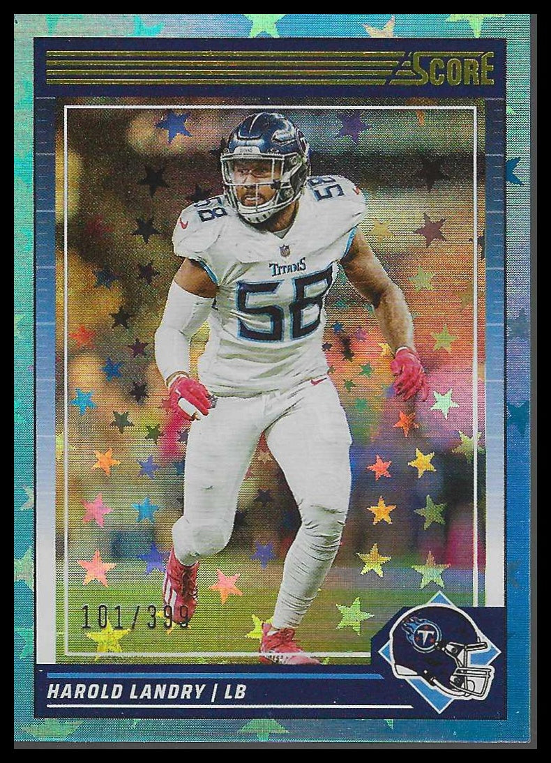 2024 Score Stars #273 Harold Landry #101/399 - Veteran Sports Cards FL