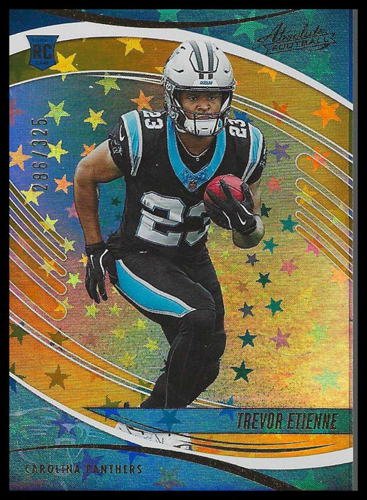 2025 Panini Absolute Gold Stars #189 Trevor Etienne Rookie #286/325 - Veteran Sports Cards FL