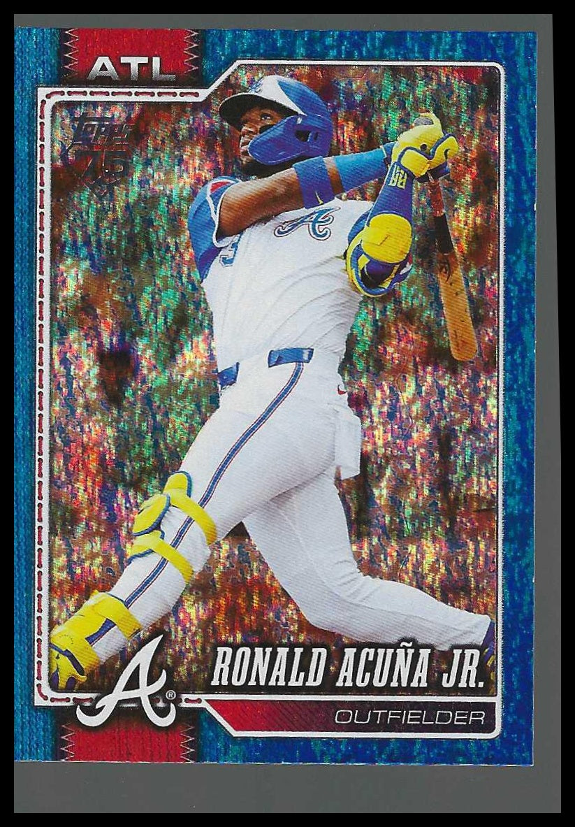 2026 Topps Blue Holo Foil #50 Ronald Acuña Jr. - Veteran Sports Cards FL