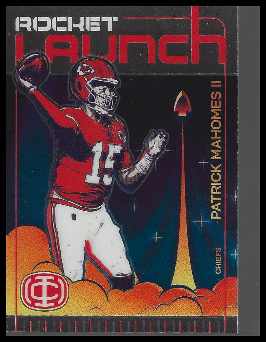 2025 Panini Icon Collection Authentically PATRICK MAHOMES II Rocket Launch #RL-5 - Veteran Sports Cards FL