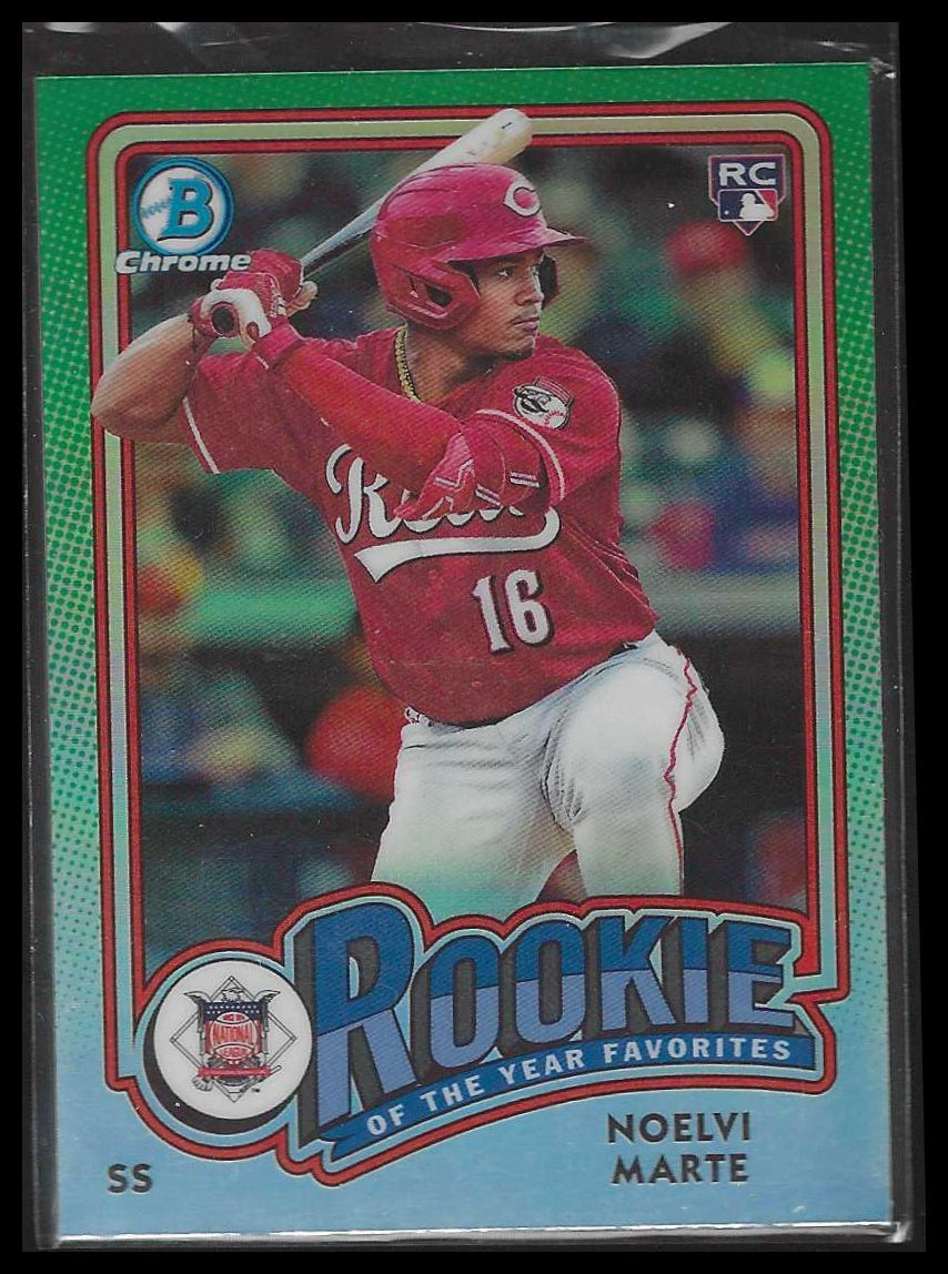 2024 Bowman Rookie of the Year Favorites #ROY-4 Noelvi Marte - Veteran Sports Cards FL