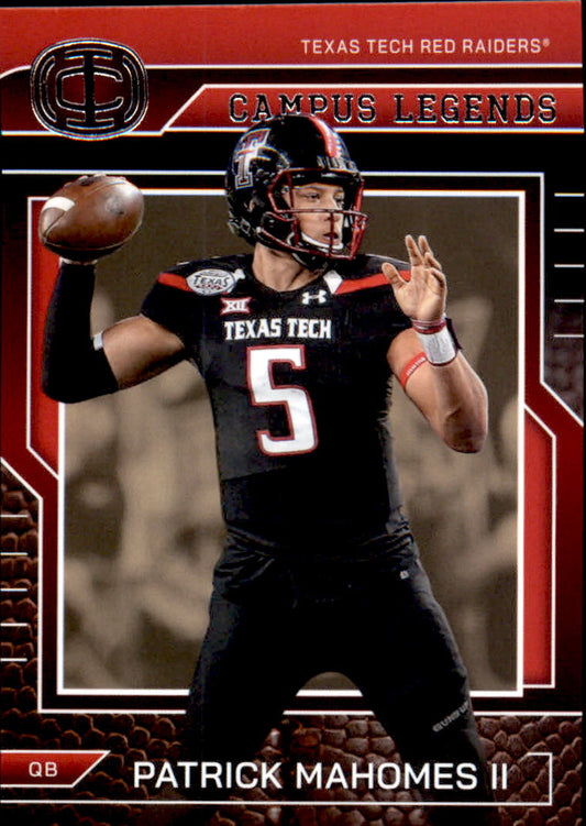 2025 Icon Collection - Patrick Mahomes II - CAMPUS LEGENDS #CL-4 CHIEFS MINT - Veteran Sports Cards FL