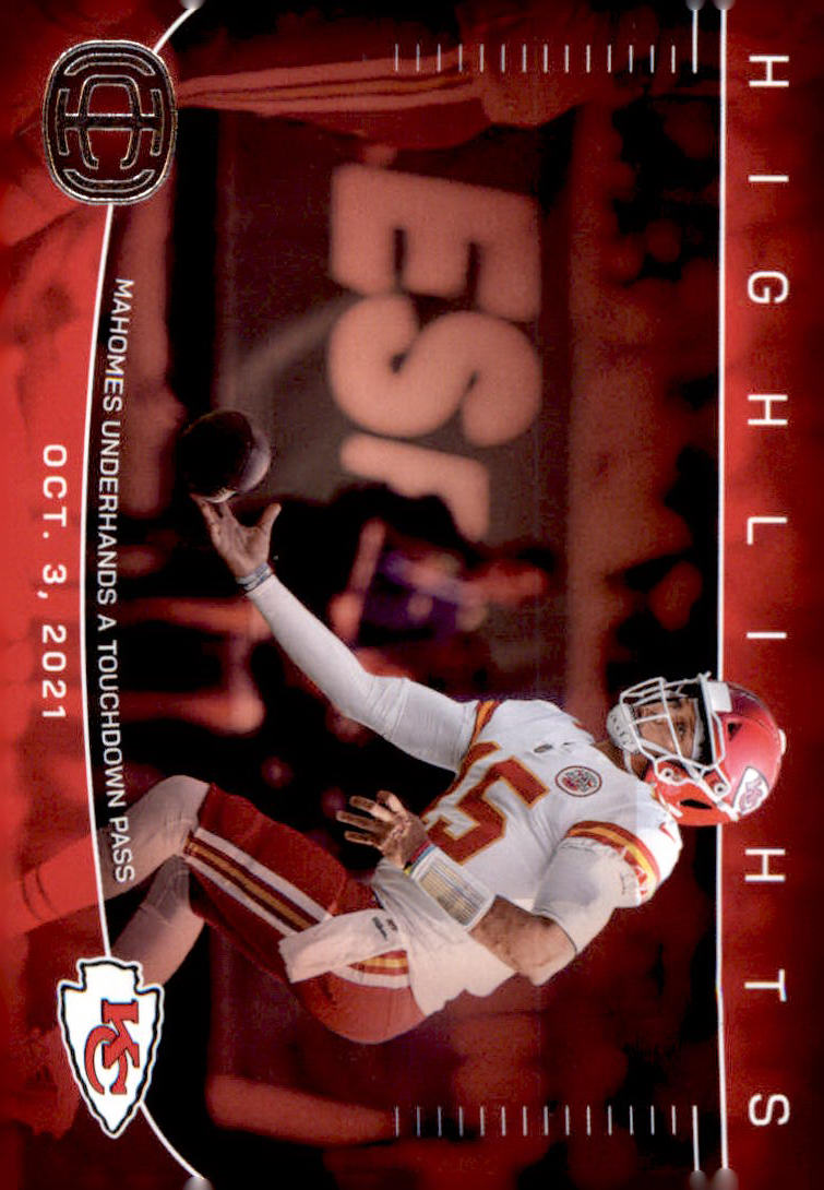 2025 Panini Mahomes Icon Collection Icon Highlights #IC-18 Patrick Mahomes II - Veteran Sports Cards FL