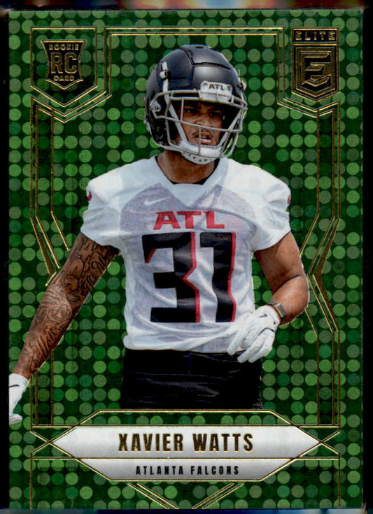 2025 Donruss Elite Green Disco #149 Xavier Watts Rookie RC - Veteran Sports Cards FL