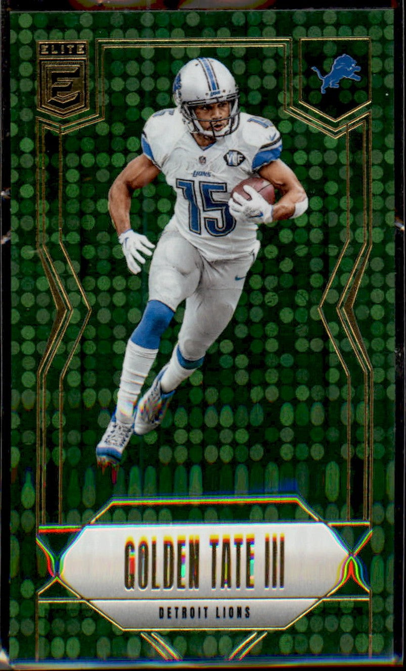 2025 Donruss Elite Green Disco #17 Golden Tate III - Veteran Sports Cards FL