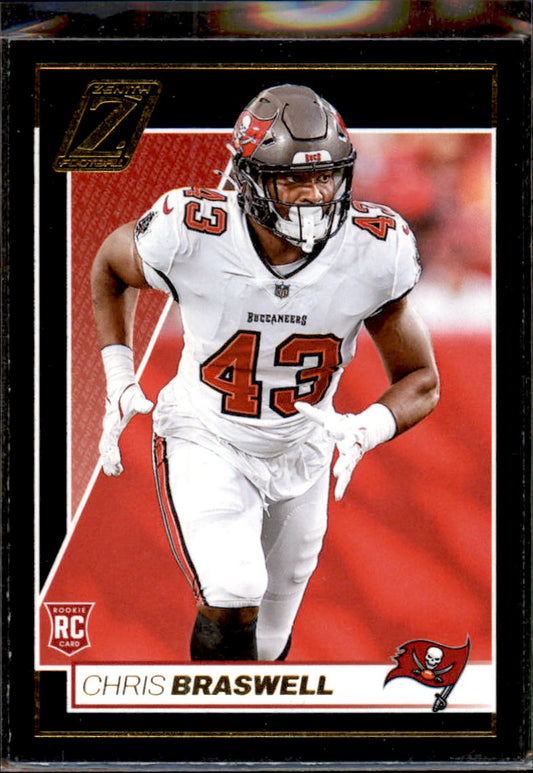 2024 Panini Zenith Retail #120 Chris Braswell Rookie RC - Veteran Sports Cards FL