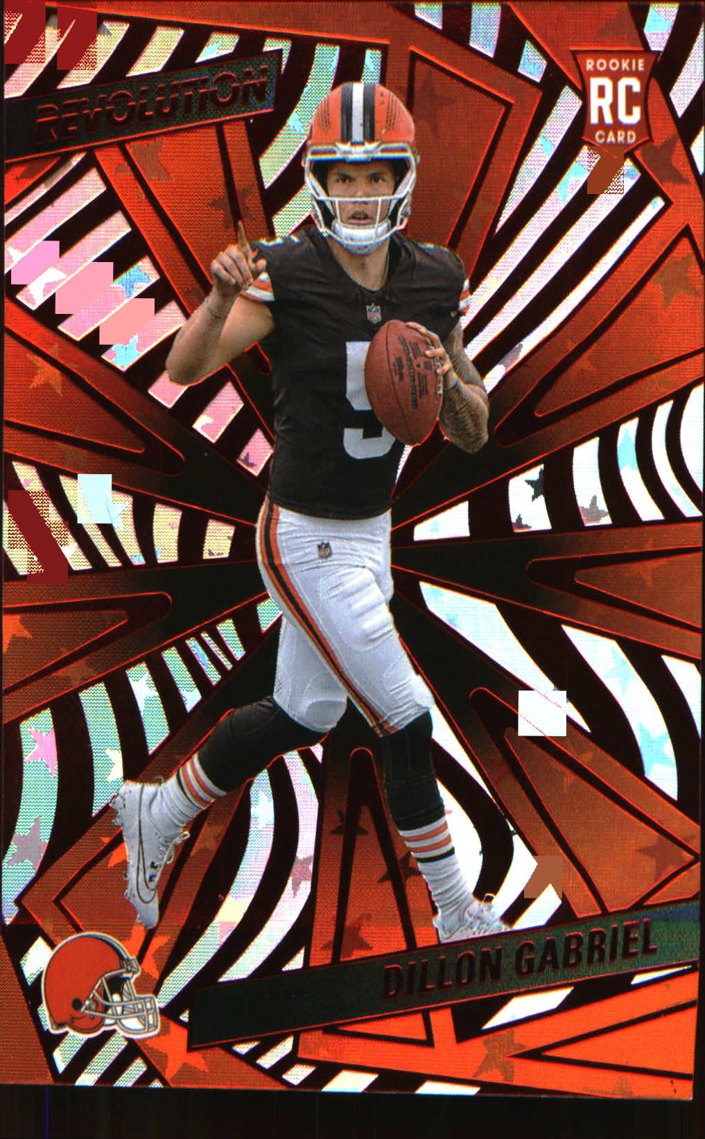 2025 Panini Revolution Red Astro #222 Dillon Gabriel - Veteran Sports Cards FL