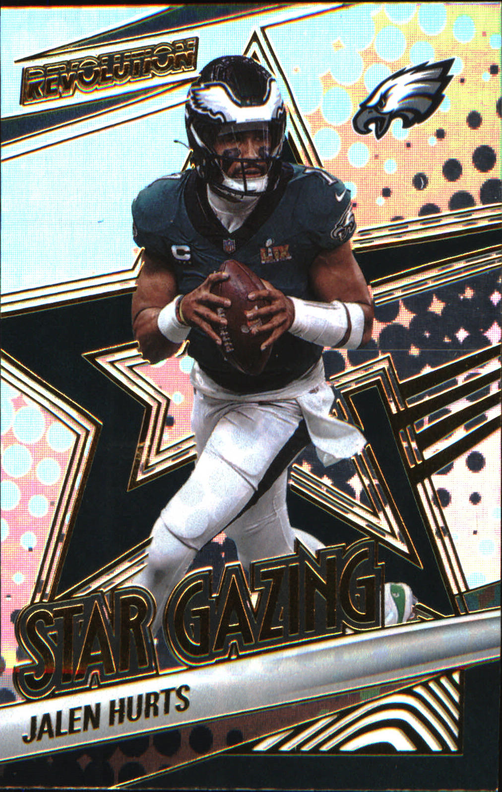 2025 Panini Revolution Star Gazing #20 Jalen Hurts - Veteran Sports Cards FL