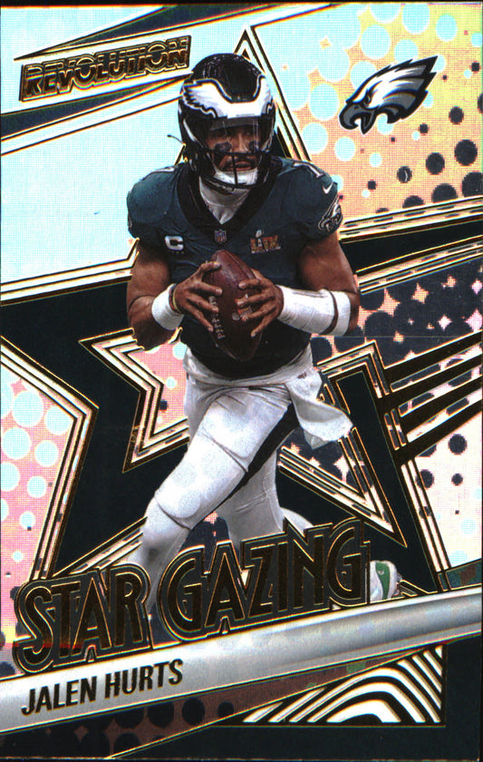 2025 Panini Revolution Star Gazing #20 Jalen Hurts - Veteran Sports Cards FL