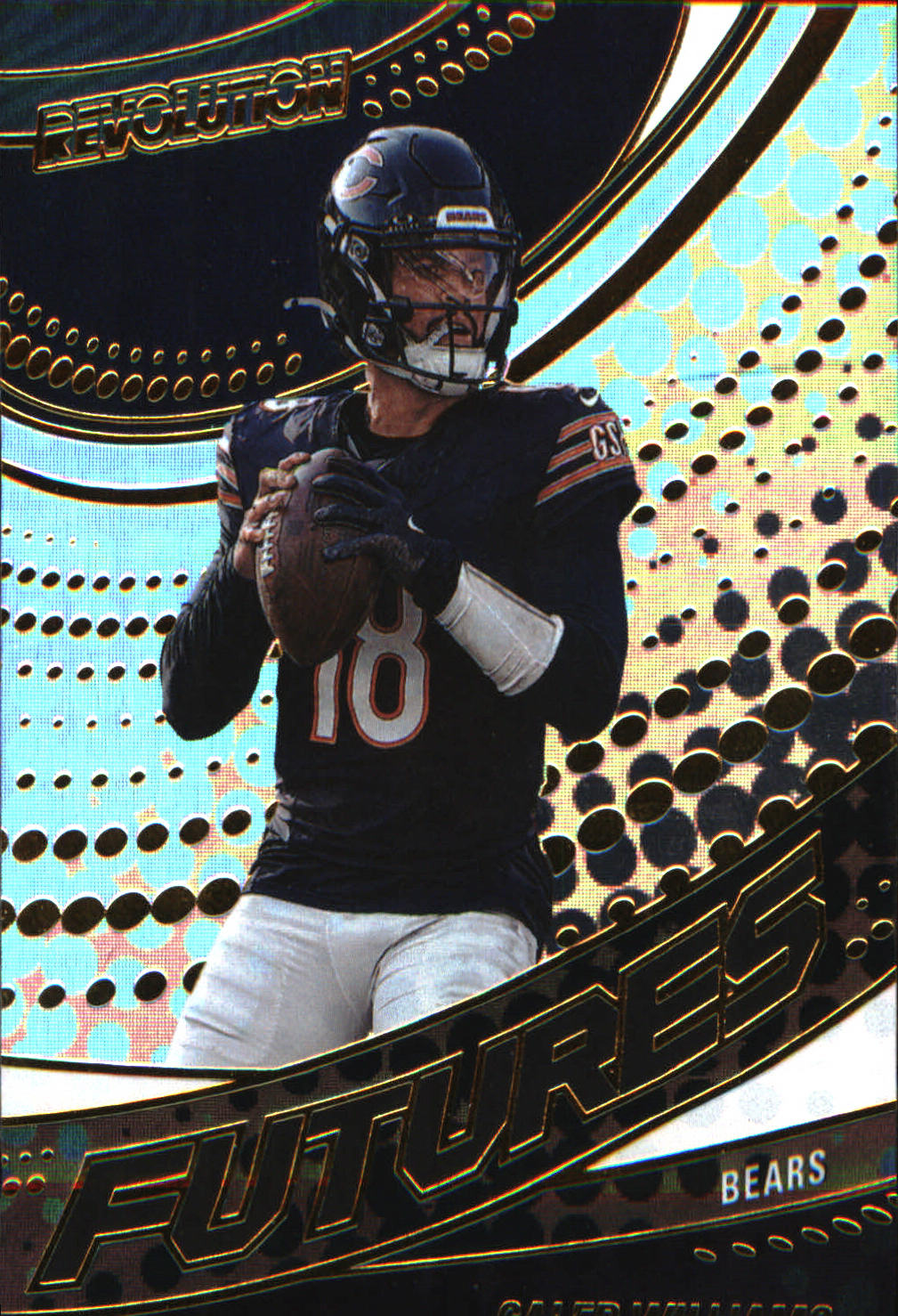 2025 Panini Revolution Futures #4 Caleb Williams - Veteran Sports Cards FL