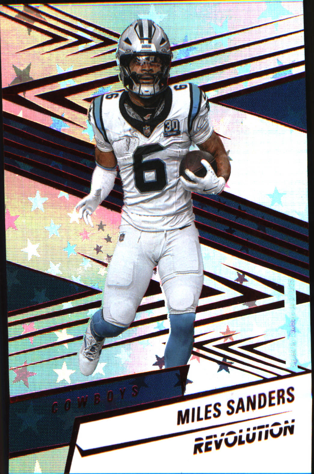 2025 Panini Revolution Red Astro #44 Miles Sanders - Veteran Sports Cards FL