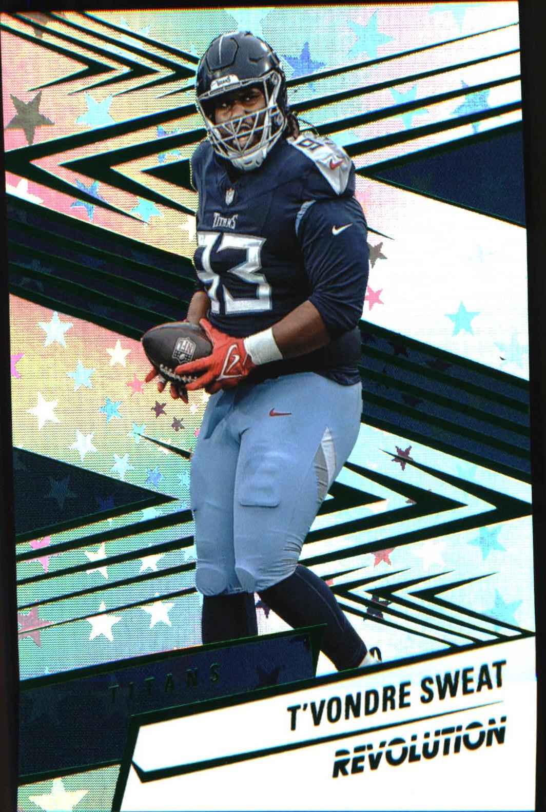 2025 Panini Revolution Green Astro #120 T'Vondre Sweat SN #/699 - Veteran Sports Cards FL