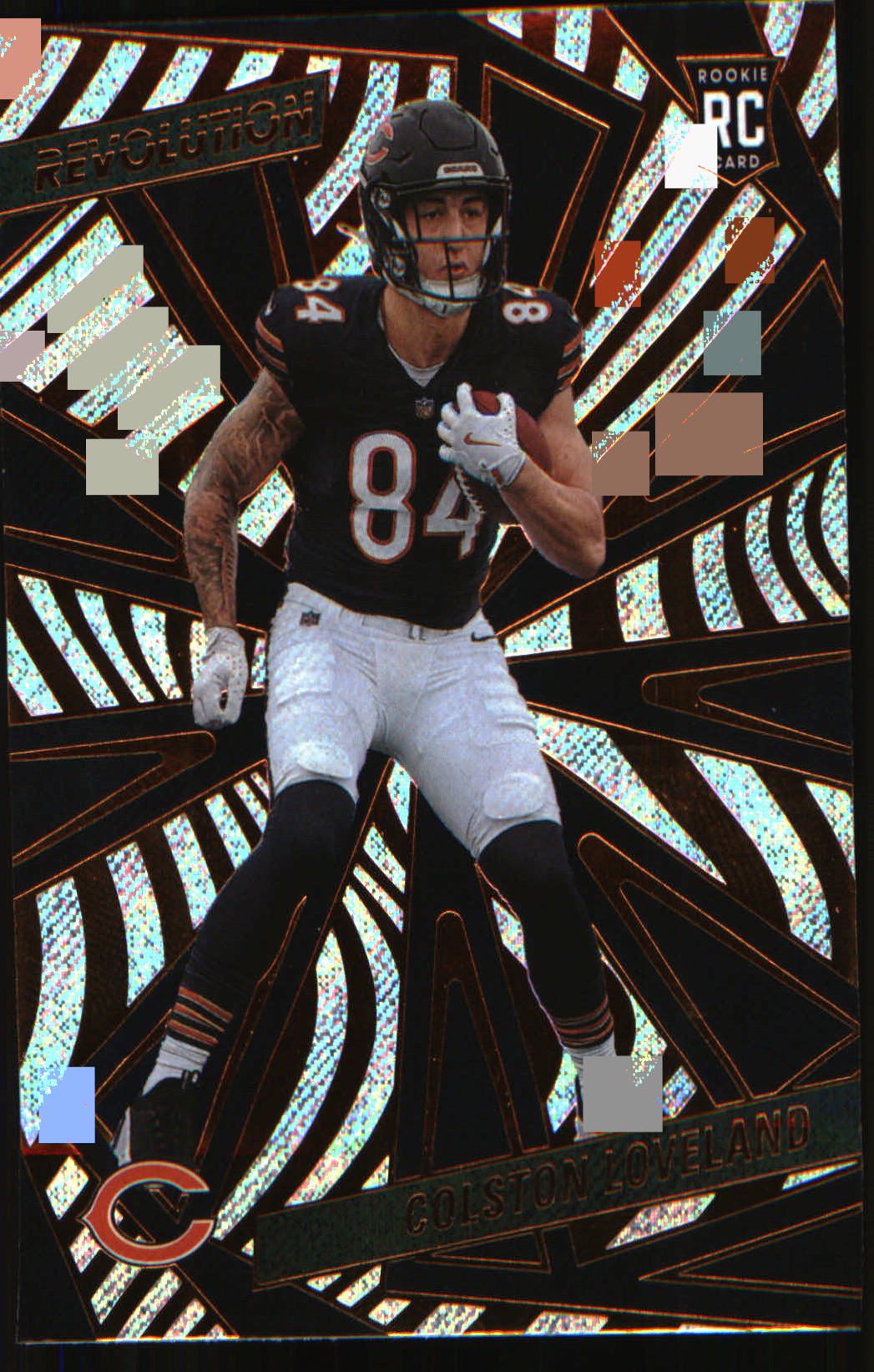 2025 Panini Revolution #206 Colston Loveland Rookie RC - Veteran Sports Cards FL