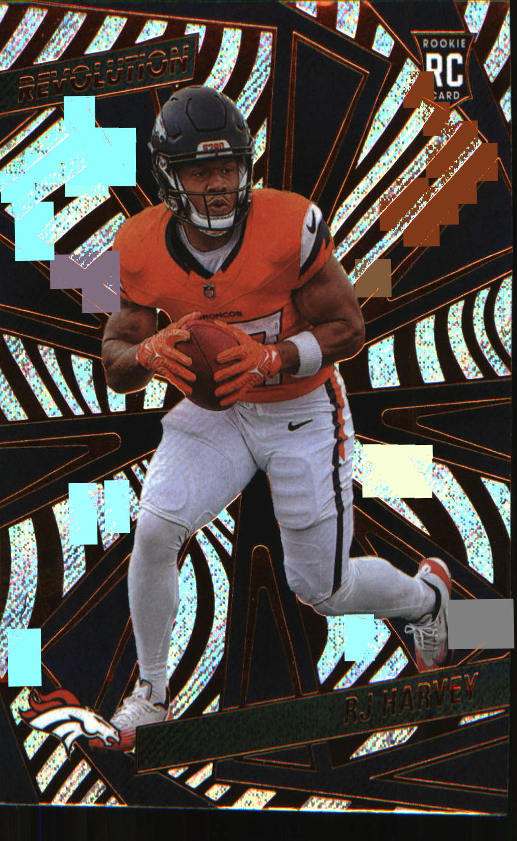 2025 Panini Revolution Red Storm #232 RJ Harvey - Veteran Sports Cards FL