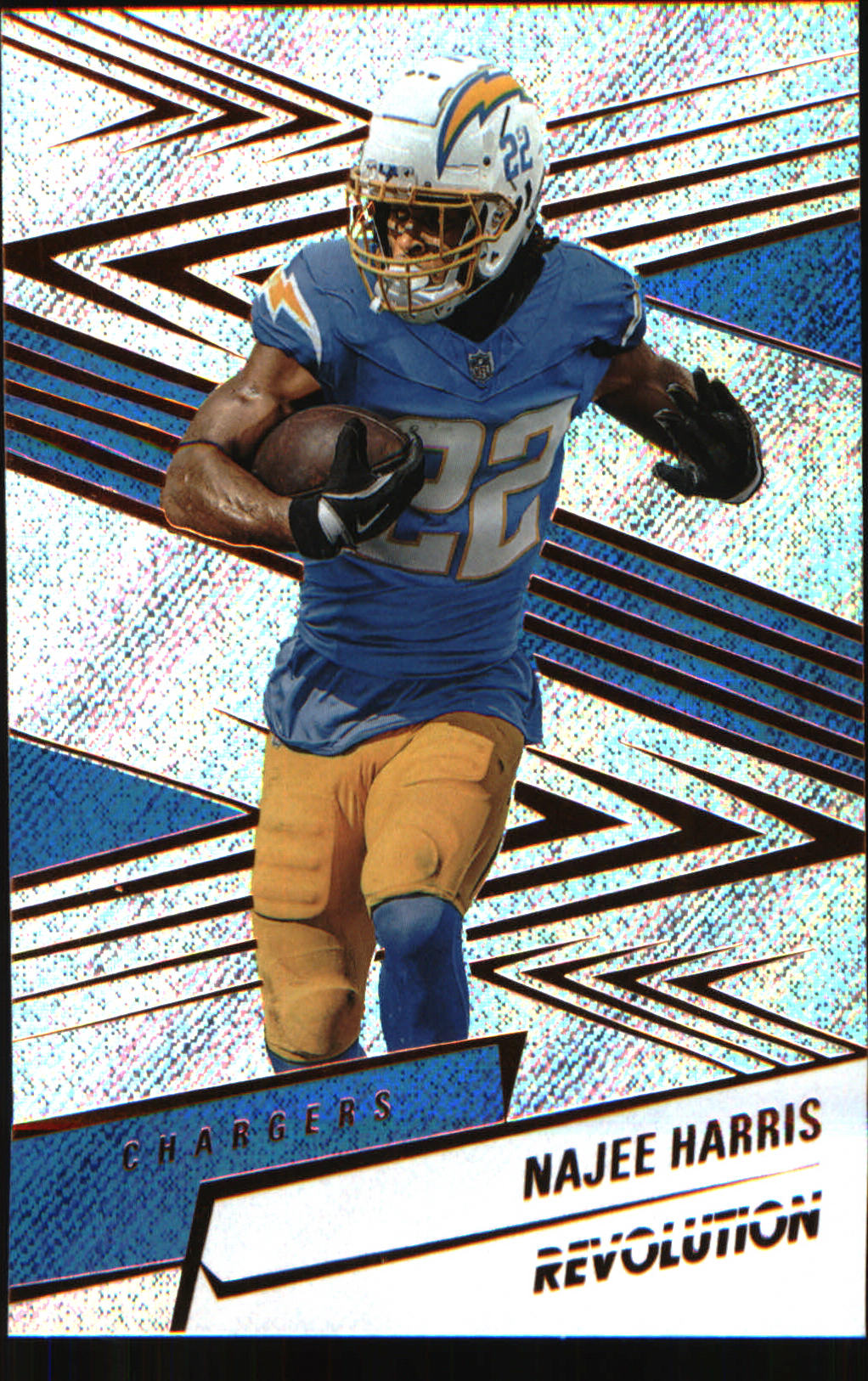 2025 Panini Revolution Red Astro #97 Najee Harris - Veteran Sports Cards FL