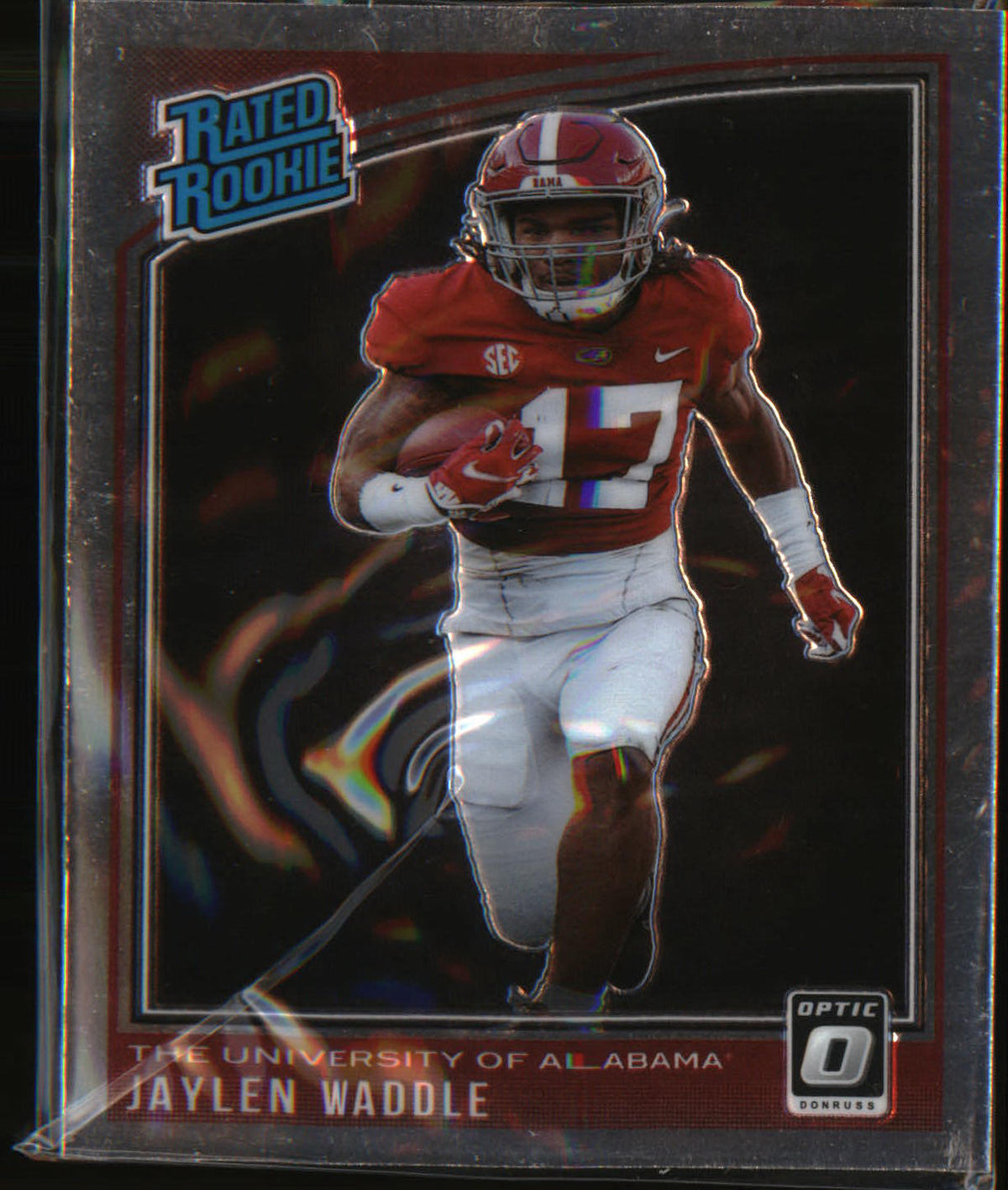 2021 Panini Chronicles Draft Picks Rated Rookie #207 Jaylen Waddle - Veteran Sports Cards FL