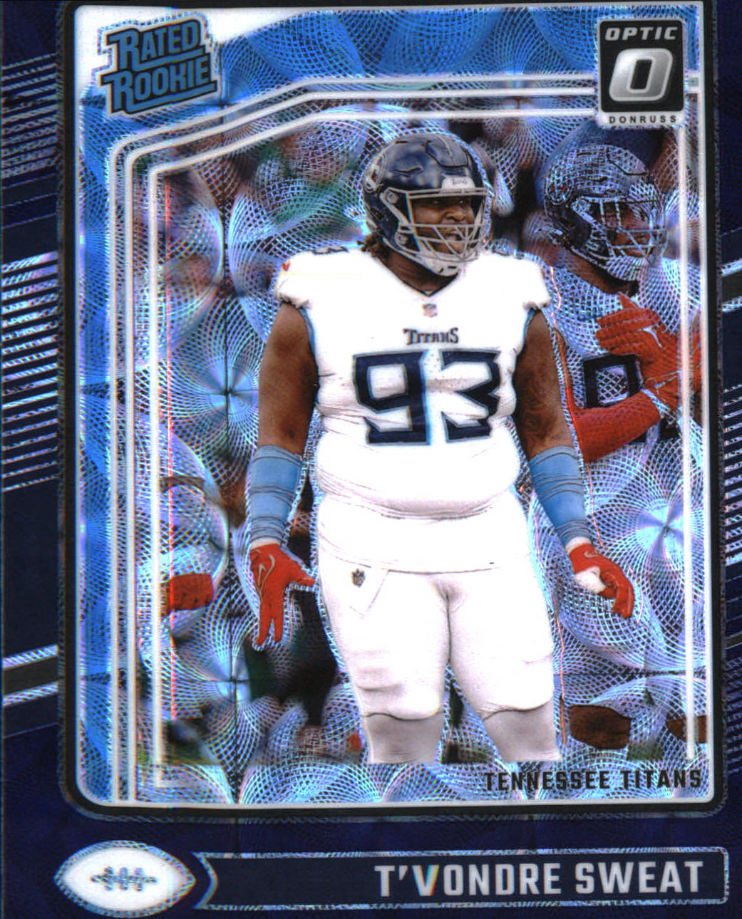 2024 Donruss Optic Purple Scope #295 T'Vondre Sweat - Veteran Sports Cards FL