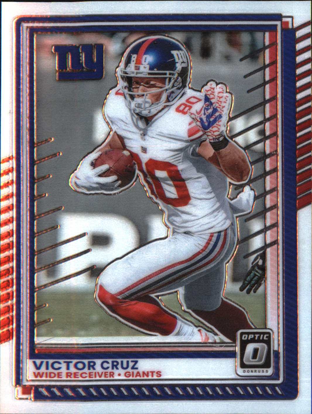 2025 Donruss Optic #152 Victor Cruz - Veteran Sports Cards FL