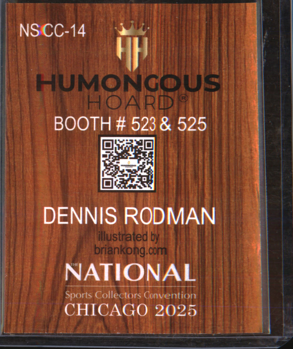2025 2025 National Humongous Hoard #NSCC-14 Dennis Rodman - Veteran Sports Cards FL