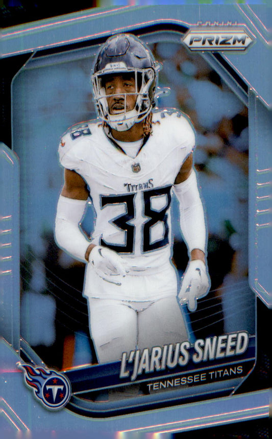 2025 Panini Prizm Silver #24 L'Jarius Sneed - Veteran Sports Cards FL