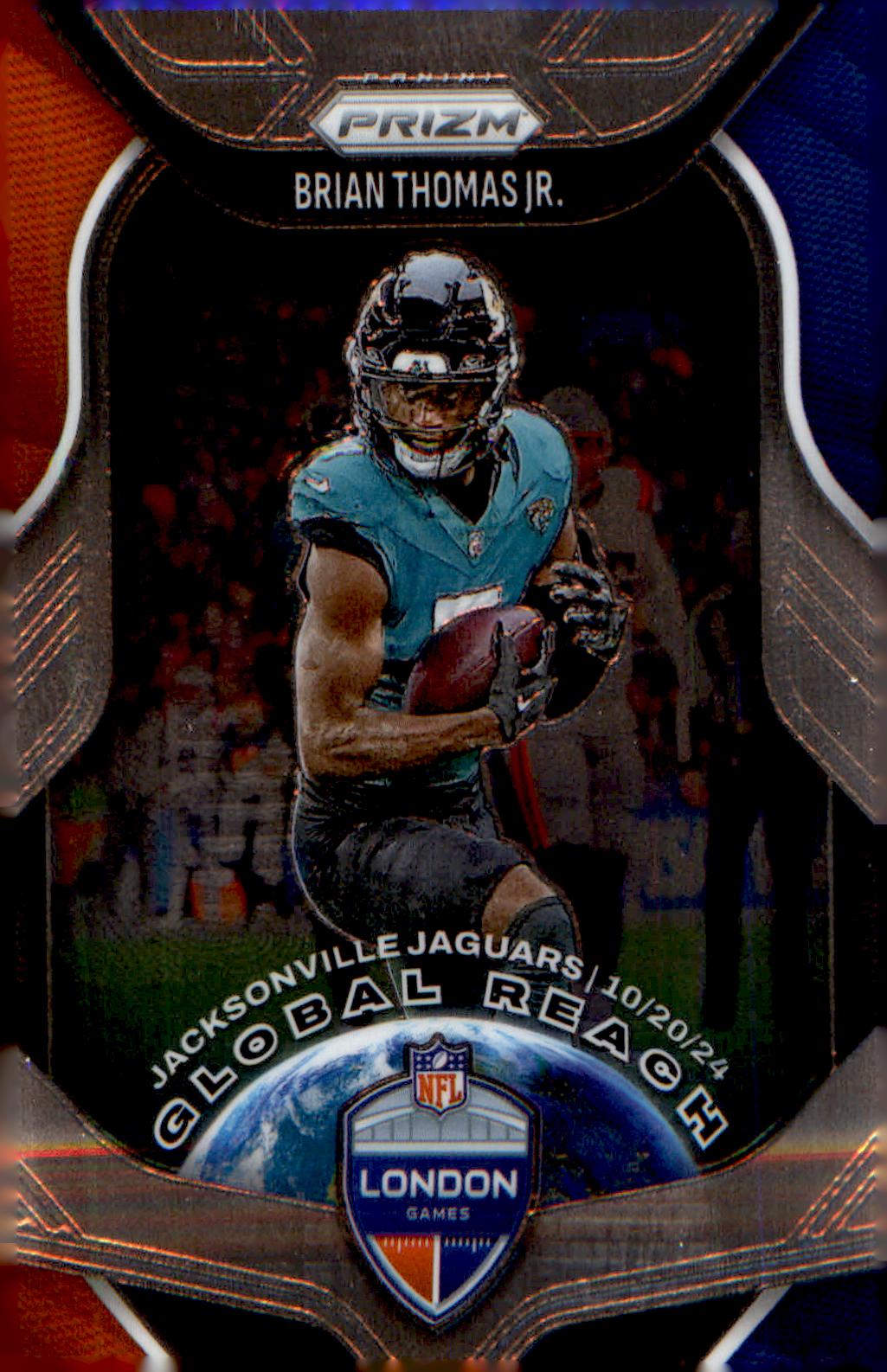 2025 Panini Prizm Global Reach #8 Brian Thomas Jr. - Veteran Sports Cards FL