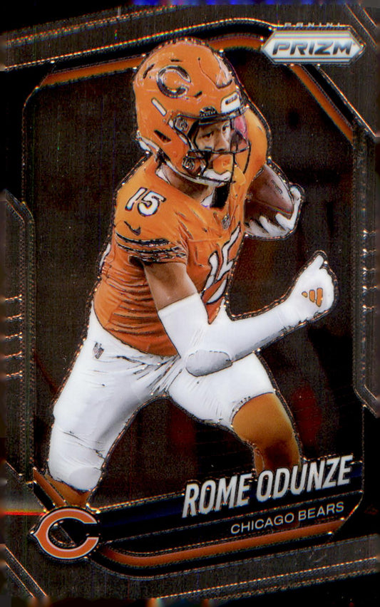 2025 Panini Prizm #8 Rome Odunze - Veteran Sports Cards FL
