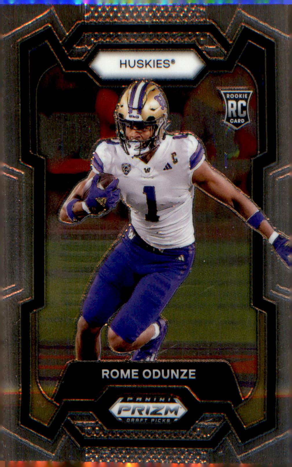 2024 Panini Prizm Draft Picks #111 Rome Odunze - Veteran Sports Cards FL