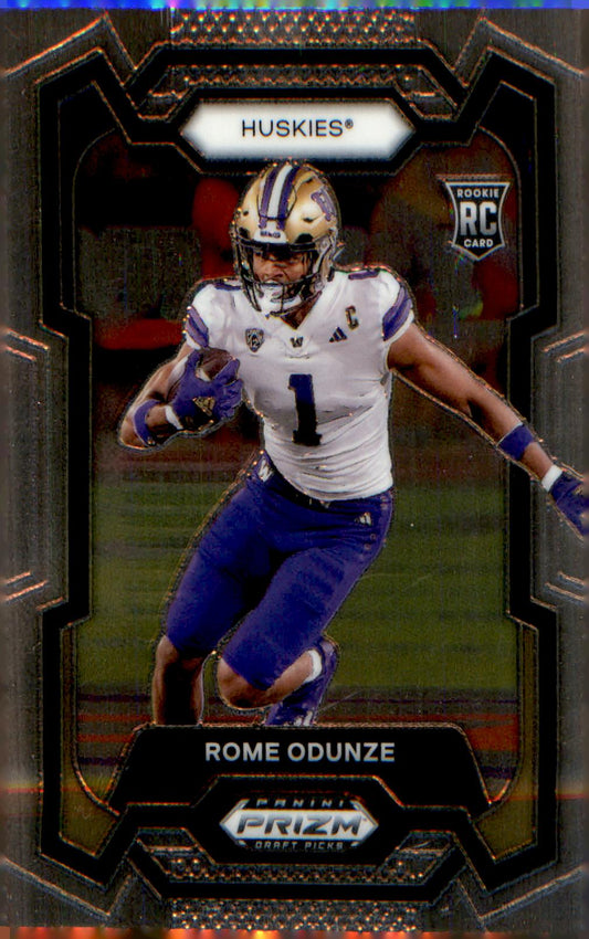 2024 Panini Prizm Draft Picks #111 Rome Odunze - Veteran Sports Cards FL