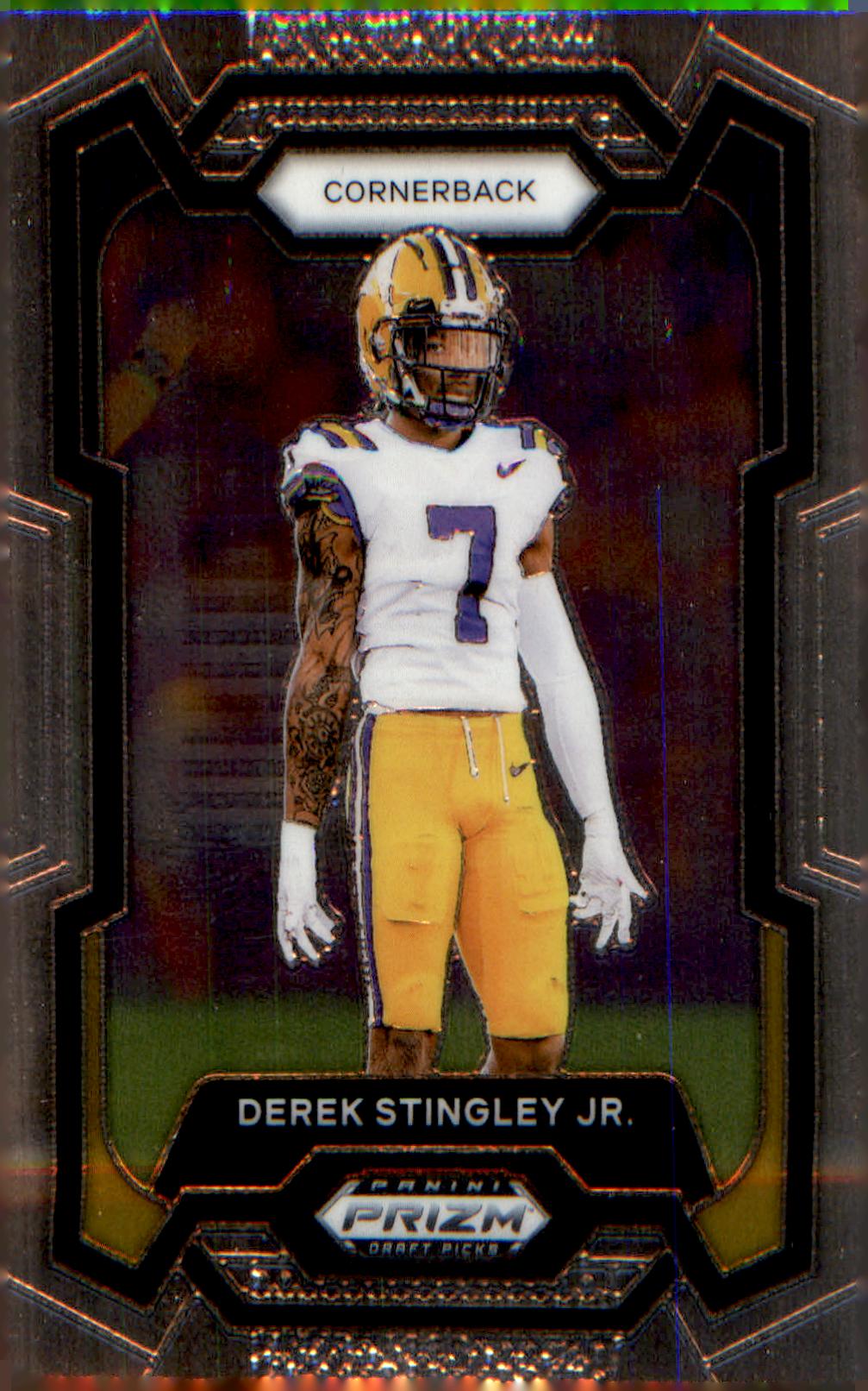 2024 Panini Prizm Draft Picks #53 Derek Stingley Jr. - Veteran Sports Cards FL