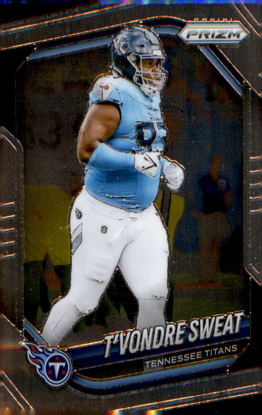 2025 Panini Prizm #80 T'Vondre Sweat - Veteran Sports Cards FL