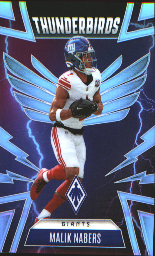 2025 Panini Phoenix Thunderbirds #39 Malik Nabers - Veteran Sports Cards FL