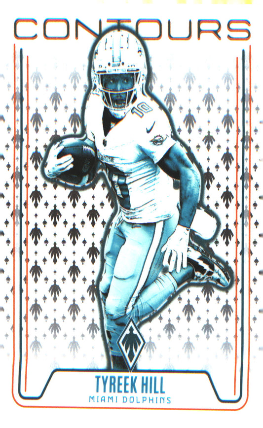 2024 Panini Phoenix Contours #CON-THL Tyreek Hill - Veteran Sports Cards FL