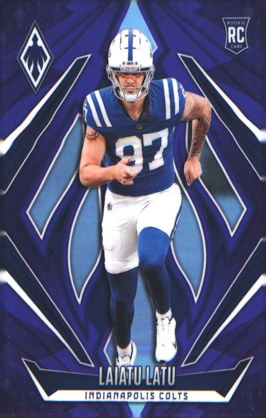 2024 Panini Phoenix #217 Laiatu Latu Rookie RC - Veteran Sports Cards FL