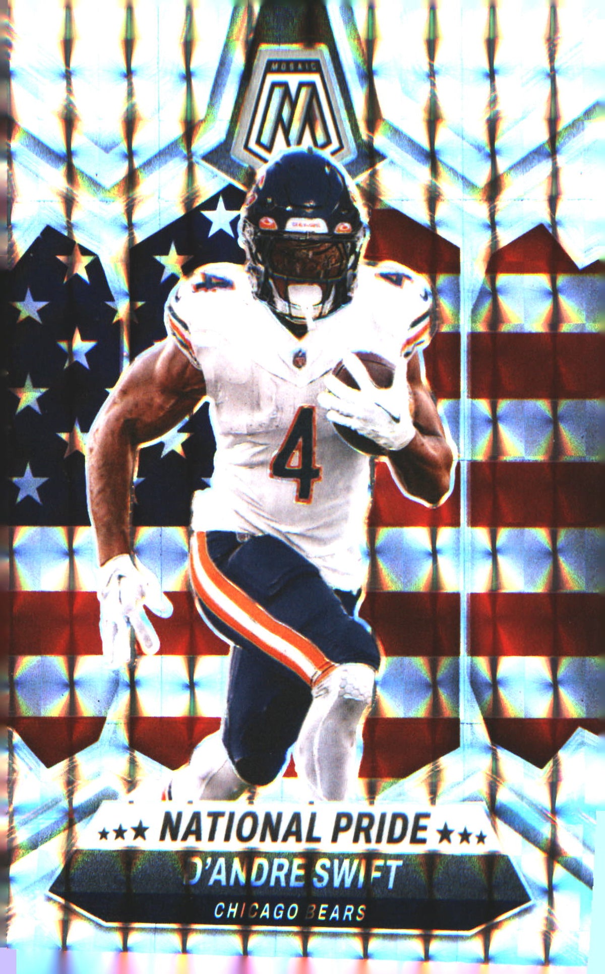 2024 Panini Mosaic Mosaic #260 D'Andre Swift - Veteran Sports Cards FL