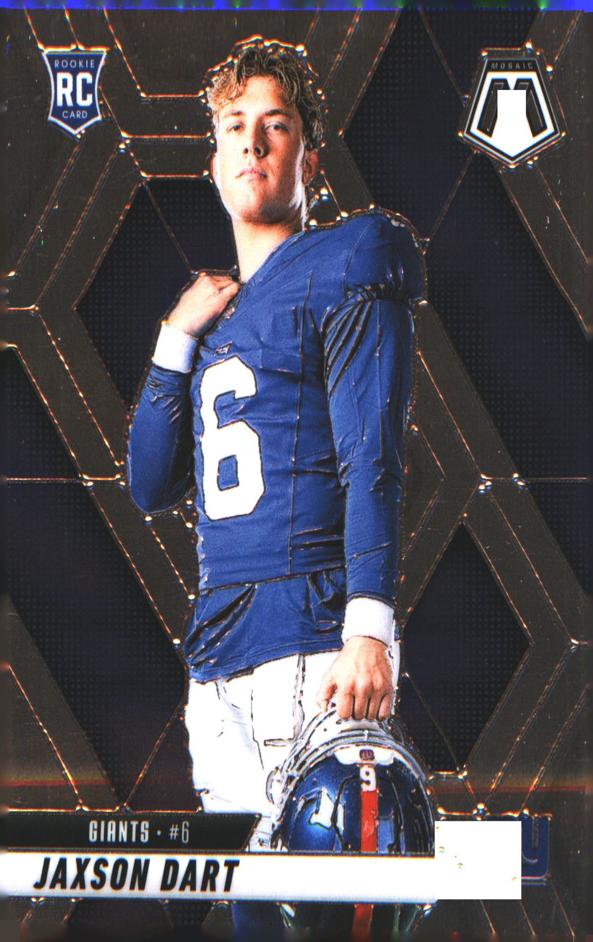 2025 Panini Mosaic #288 Jaxson Dart Rookie RC - Veteran Sports Cards FL