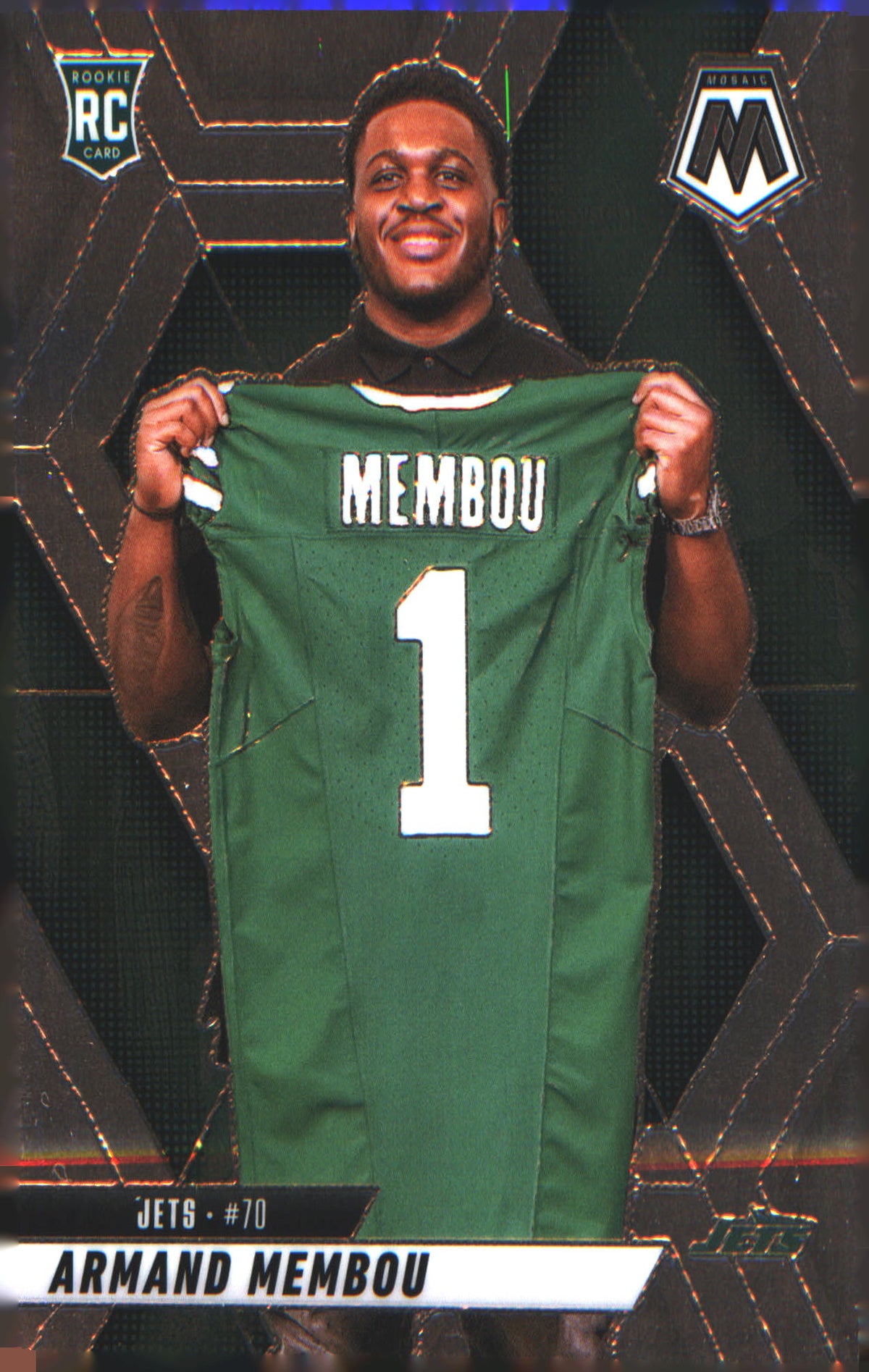 2025 Panini Mosaic Mosaic #358 Armand Membou Rookie RC - Veteran Sports Cards FL