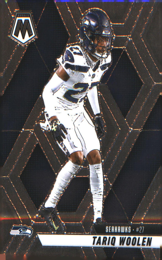 2025 Panini Mosaic #116 Tariq Woolen - Veteran Sports Cards FL