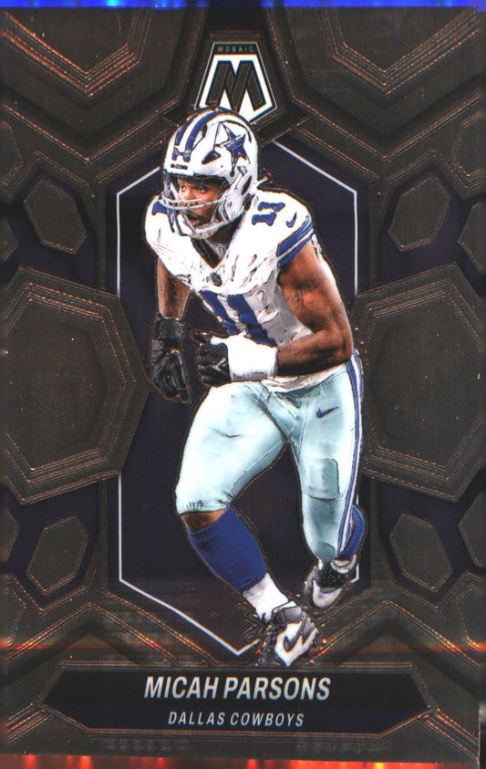 2024 Panini Mosaic #62 Micah Parsons - Veteran Sports Cards FL