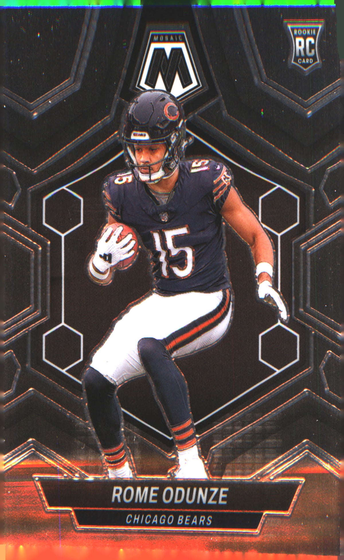 2024 Panini Mosaic #309 Rome Odunze Rookie RC - Veteran Sports Cards FL