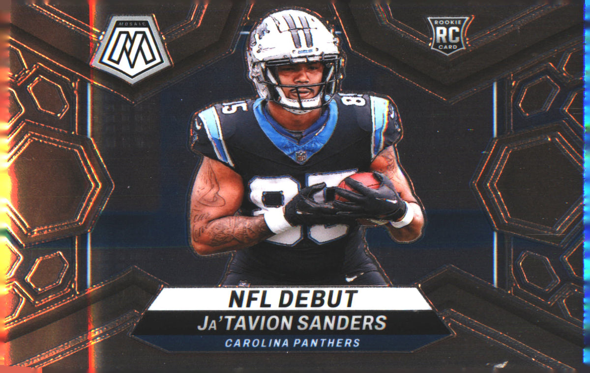 2024 Panini Mosaic #288 Ja'Tavion Sanders - Veteran Sports Cards FL