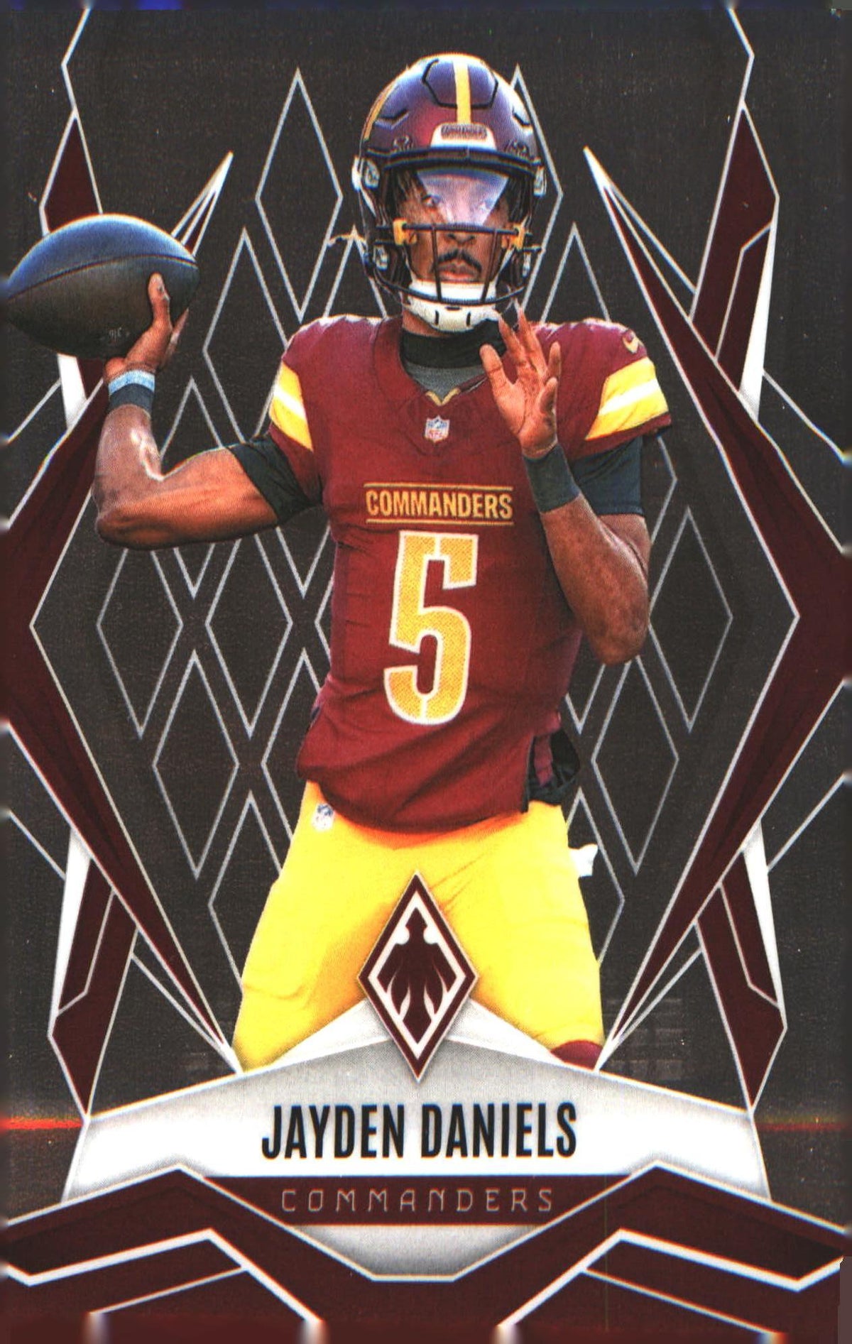2025 Panini Phoenix #8 Jayden Daniels - Veteran Sports Cards FL