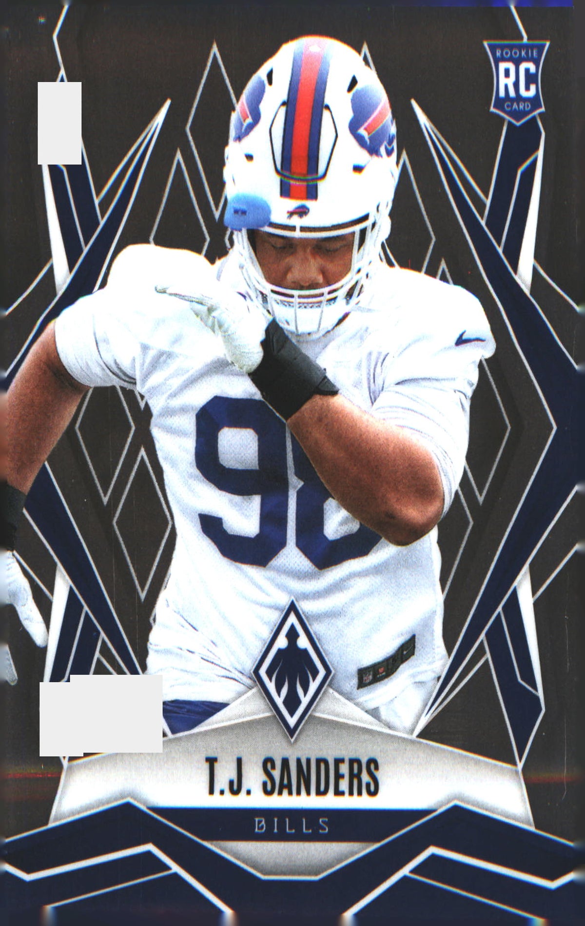 2025 Panini Phoenix #181 T.J. Sanders Rookie RC - Veteran Sports Cards FL