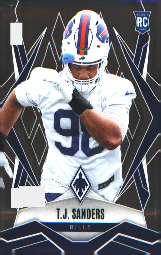 2025 Panini Phoenix #181 T.J. Sanders Rookie RC - Veteran Sports Cards FL