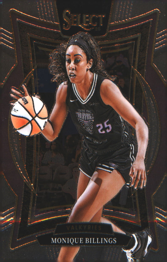 2025 Panini Select WNBA #33 Monique Billings - Veteran Sports Cards FL