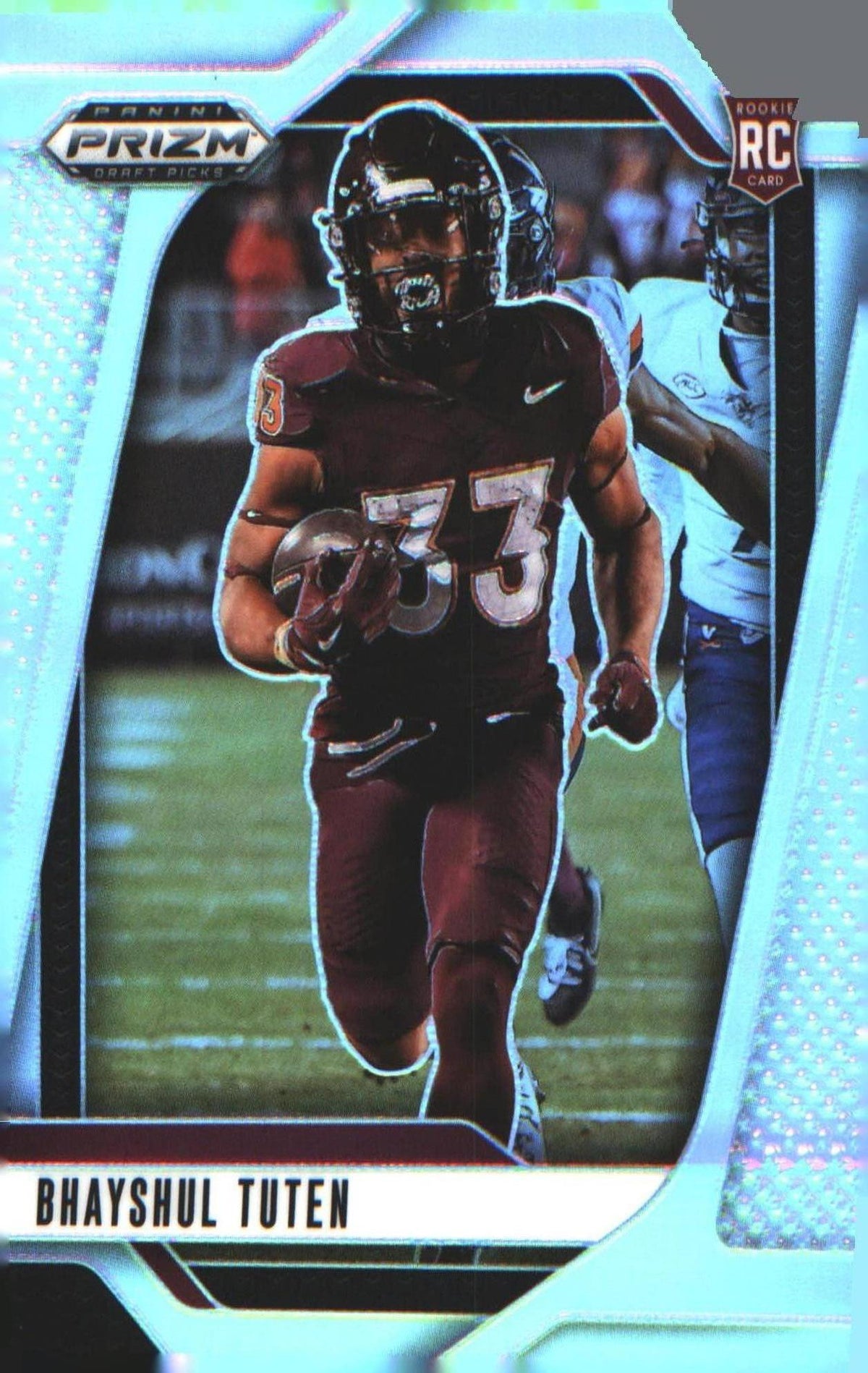 2025 Panini Prizm Draft Picks Prizms Silver #66 Bhayshul Tuten - Veteran Sports Cards FL